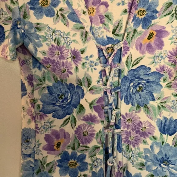 💗Colorful floral vintage dress - Picture 4 of 7